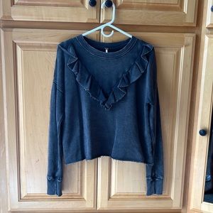 Free People Detailed Sweatshirt